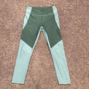 Outdoor Voices 3/4 Leggings Hunter/Slate Grey